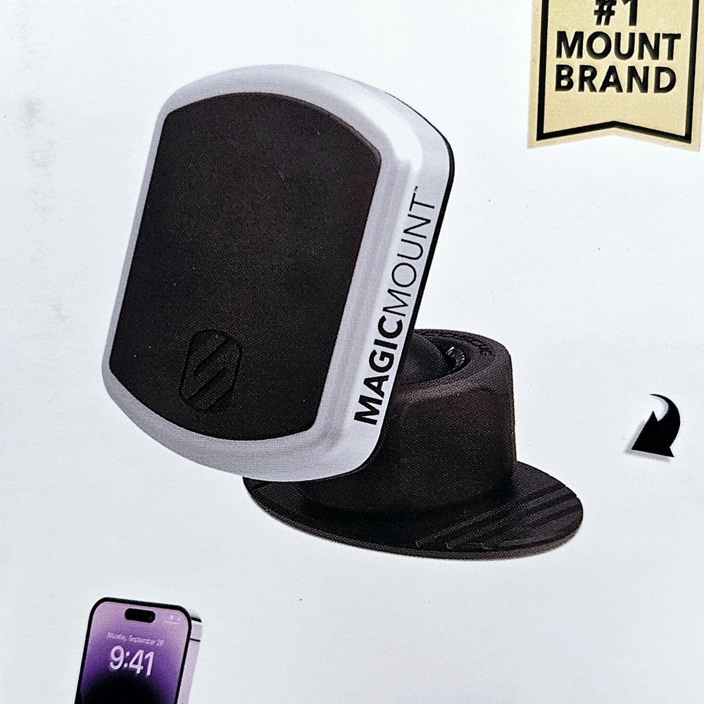 MagicMount Black and White Car Mount